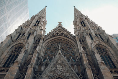 Low angle view of cathedral against sky