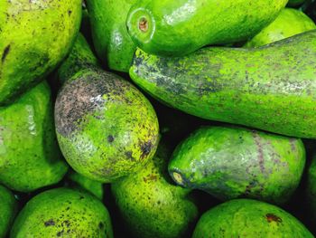 Full frame shot of fruits for sale at market stall