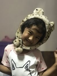 Portrait of cute boy