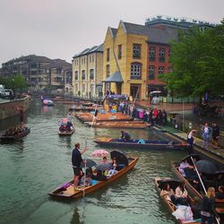 Boats in canal