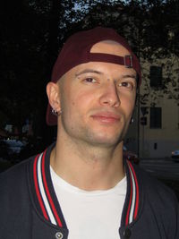 Close-up portrait of young man