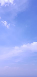Low angle view of clouds in sky