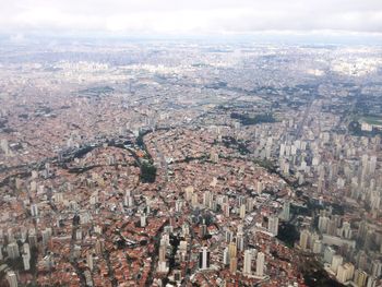 Aerial view of city