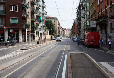 View of city street