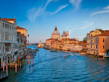 Panoramic view of buildings in city