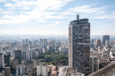 Cityscape against sky