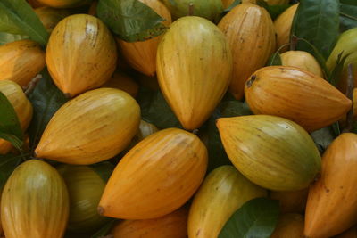 Full frame shot of fruits for sale at market stall