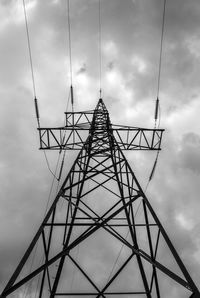 Low angle view of cloudy sky