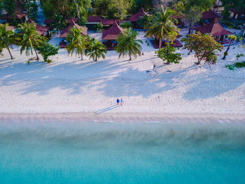 People on beach