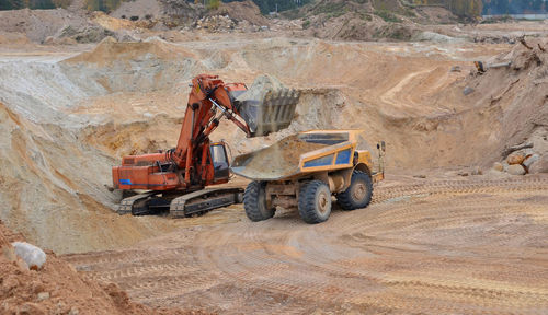 View of construction site