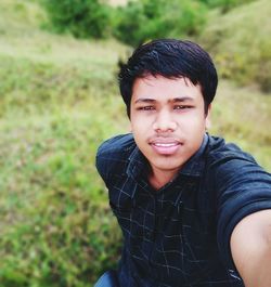 Portrait of a young man