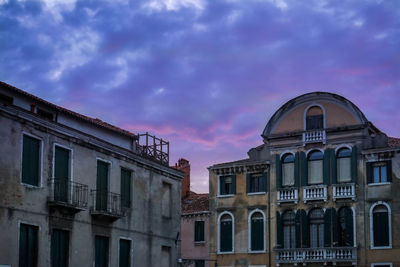 Low angle view of historical building against sky