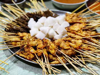 Malaysians food - satay 