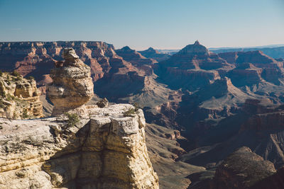 Scenic view of landscape at grand canyon national park