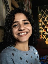 Portrait of smiling girl