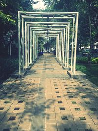 Walkway leading to building