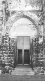 Entrance of old building