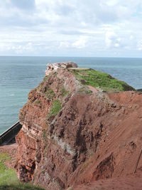 Scenic view of calm sea against sky