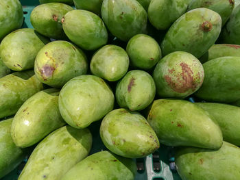 Full frame shot of fruits for sale at market stall