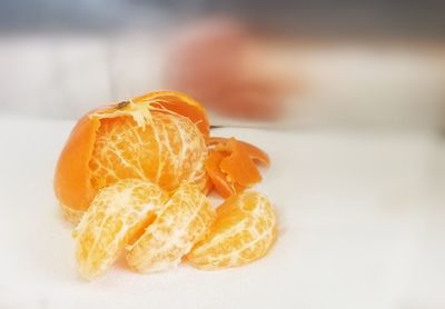 Close-up of orange slice