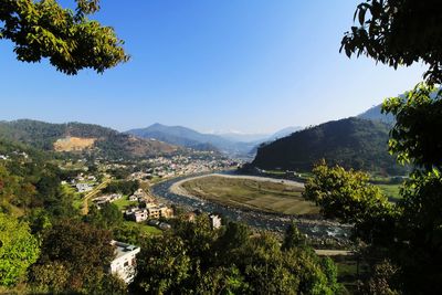 Cityscape bageshwar uttarakhand india