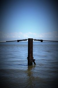 Scenic view of calm sea against sky