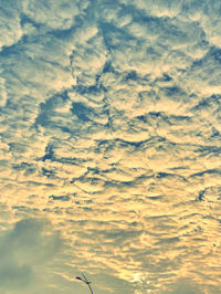 Full frame shot of dramatic sky