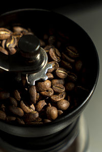 Close-up of coffee beans