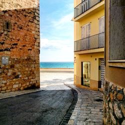 View of sea against sky