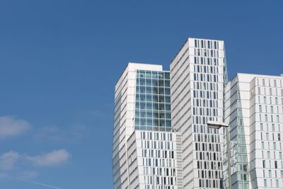 Low angle view of building against clear sky