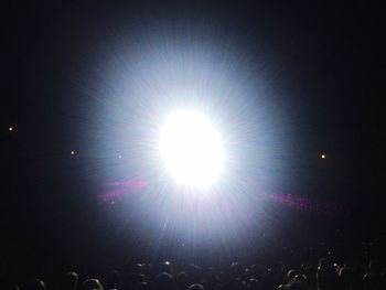 People at night