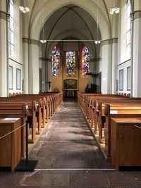 Corridor of building