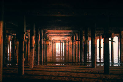 Under the pier