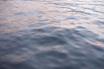 Reflection of clouds in water