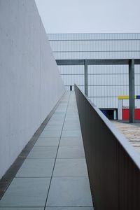 Low angle view of building against clear sky