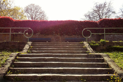 Staircase leading to stairs