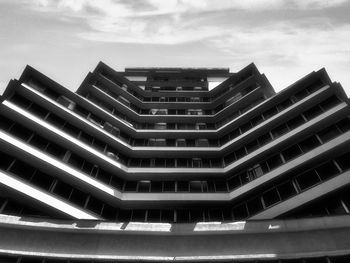 Exterior of modern office building