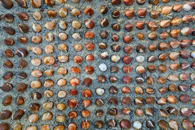 Full frame shot of stones