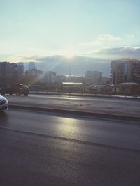 View of cityscape against sky