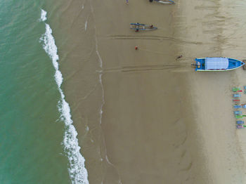 Scenic view of beach