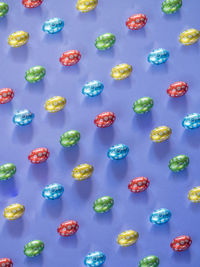 Full frame shot of multi colored candies