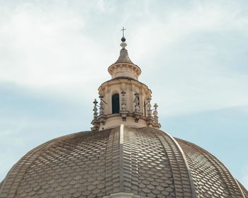 Low angle view of statue