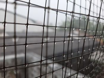 Full frame shot of chainlink fence