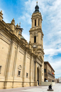 Low angle view of cathedral against sky