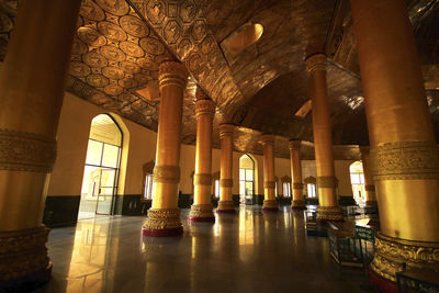 Interior of historic building