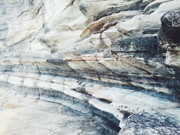 Rock formation at palm beach