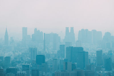 Cityscape against sky