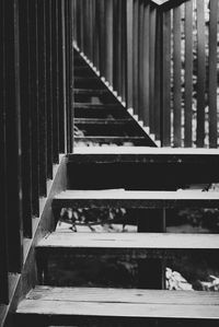 Full frame shot of staircase