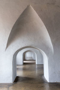 Corridor of historic building