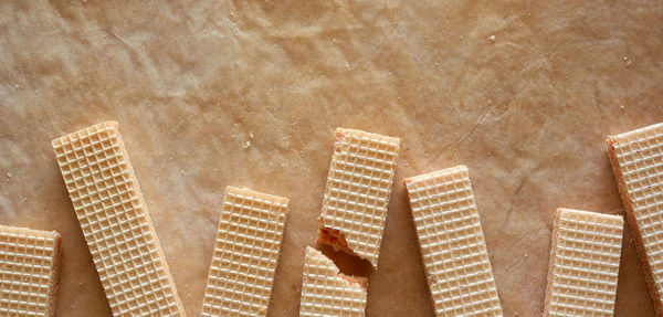 The wafer represents the collapse of the real estate business